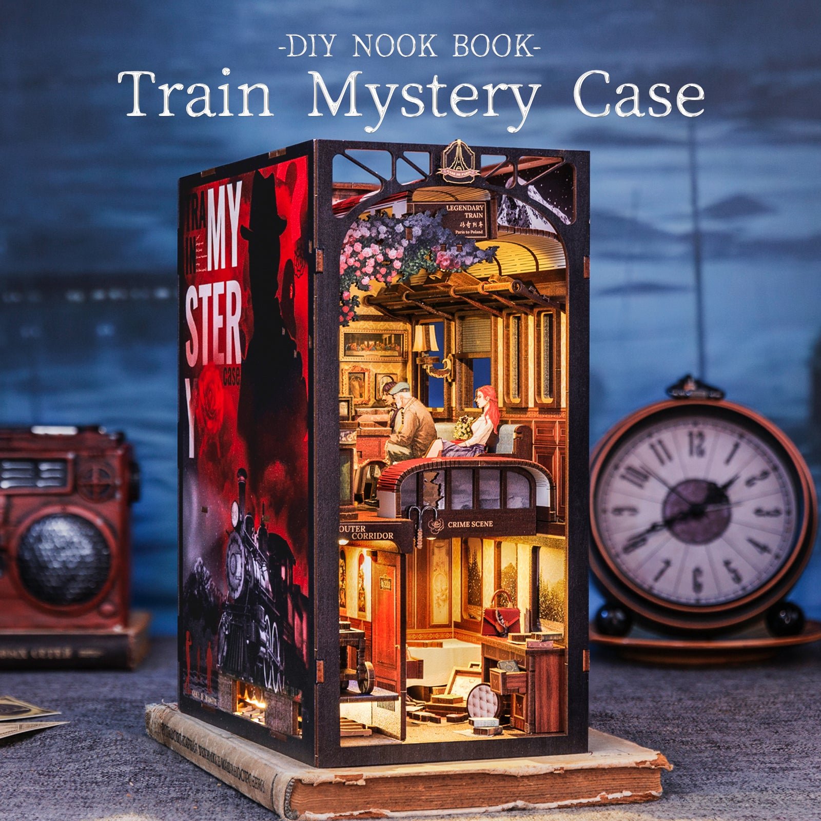 Book Nook Train Mystery