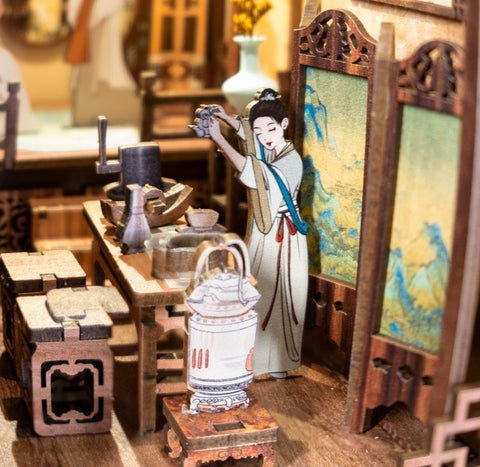 Book Nook Elegant Song Dynasty