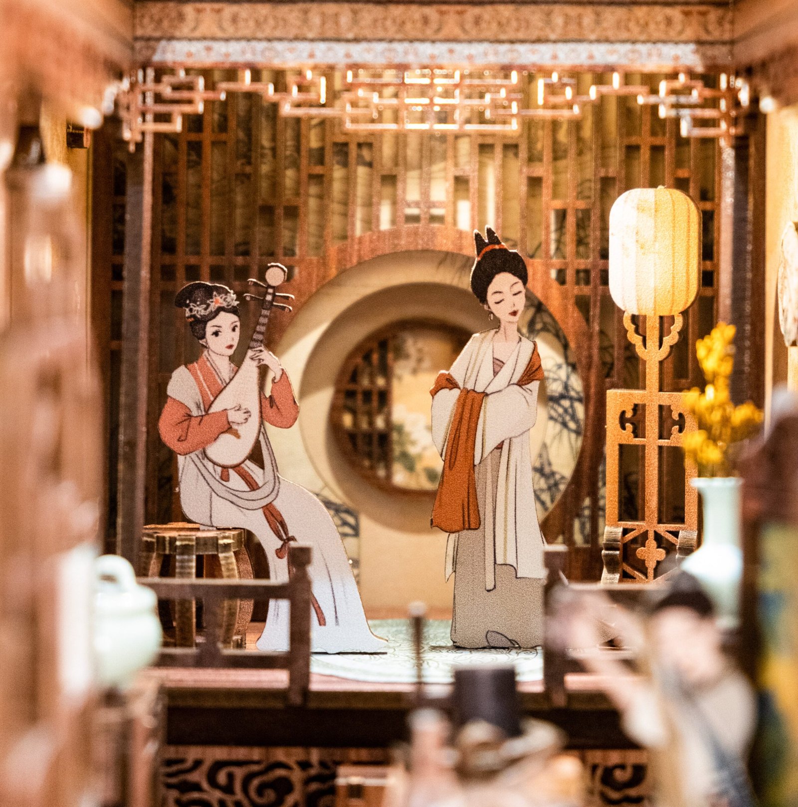 Book Nook Elegant Song Dynasty