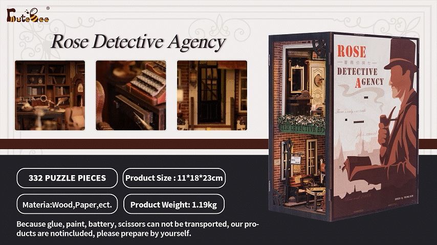 Book Nook Rose Detective Agency