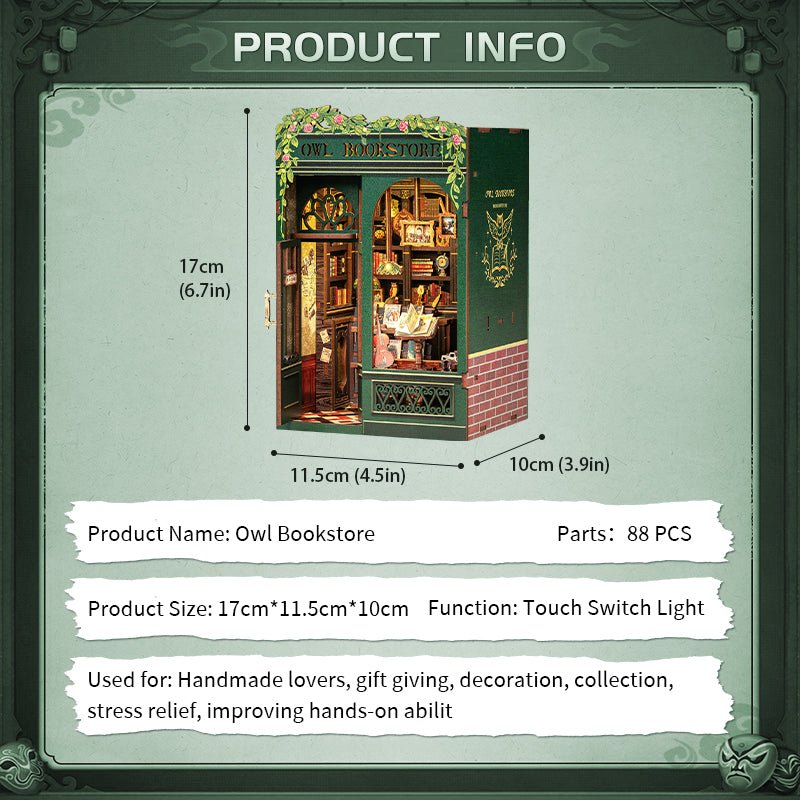 Book Nook Owl Bookstore