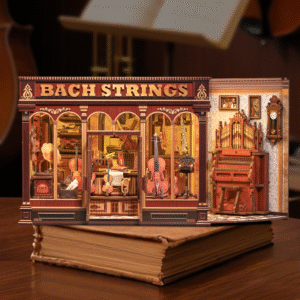 Dollhouse Book Nook | Bach Strings
