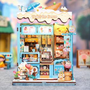 Dollhouse Book Nook | Bella's Ice Cream