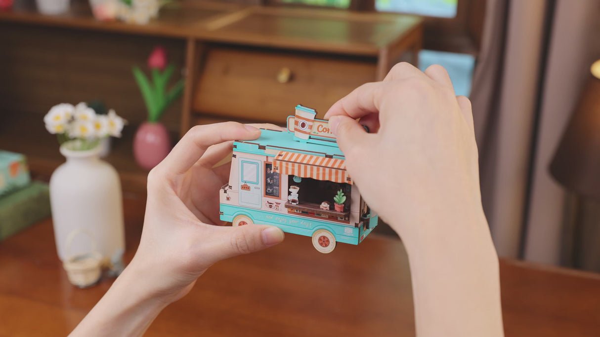 Book Nook | Café Bus DIY Mini - Imagen 5