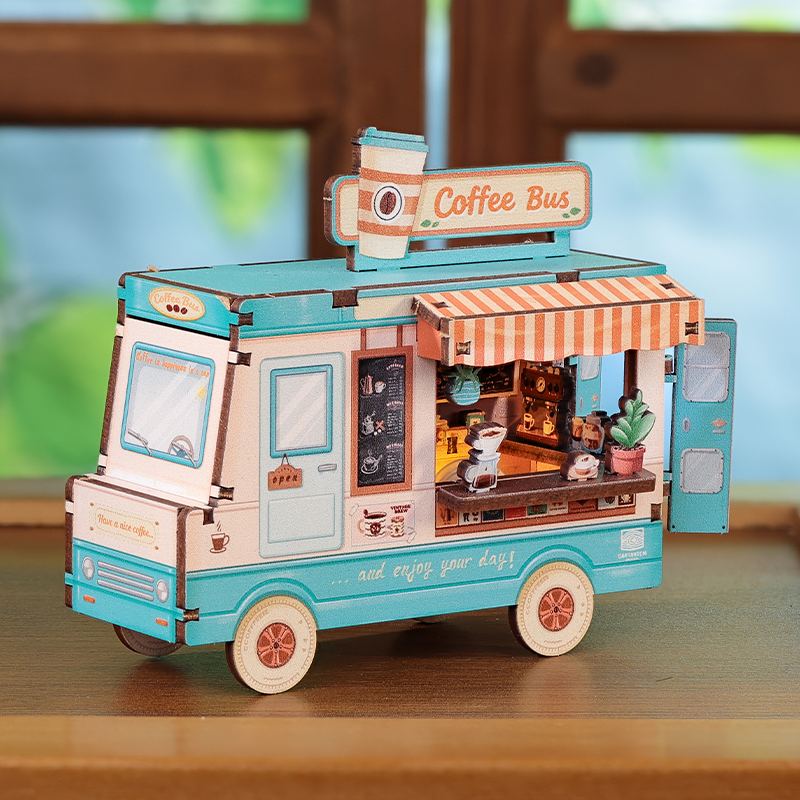 Book Nook | Café Bus DIY Mini