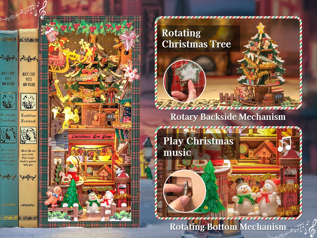 Book Nook Tienda de Navidad | Christmas Wish Store