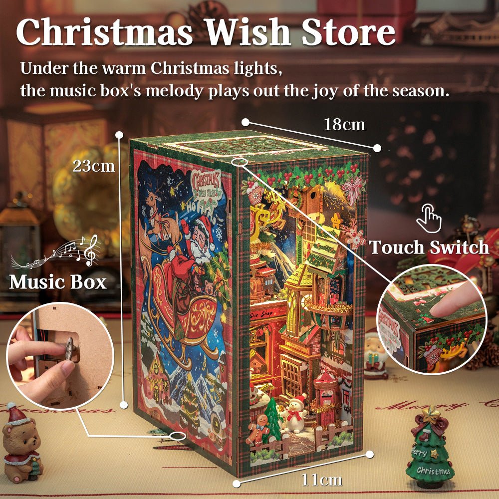 Book Nook Tienda de Navidad | Christmas Wish Store