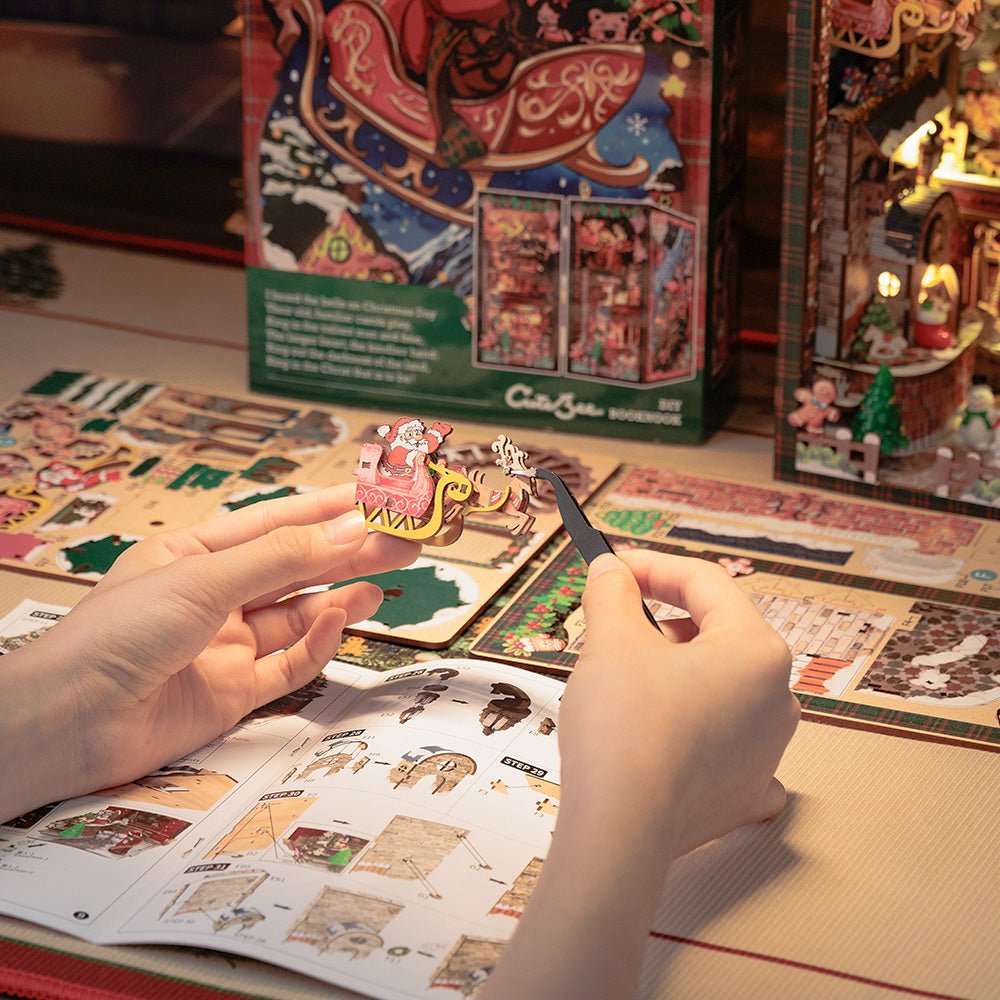 Book Nook Tienda de Navidad | Christmas Wish Store