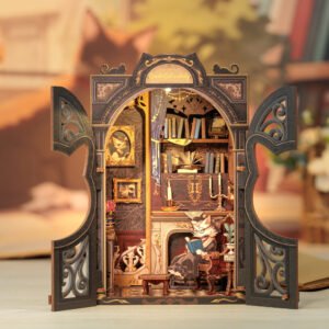 Mini Book Nook | Count Cat's Study