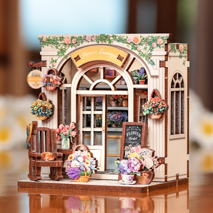 Book Nook | Flower Boutique DIY Mini