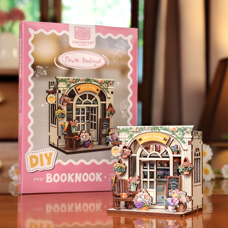 Book Nook | Flower Boutique DIY Mini - Imagen 4