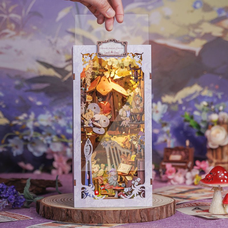 Book Nook Bosque de Hadas | Flower Forest Concert