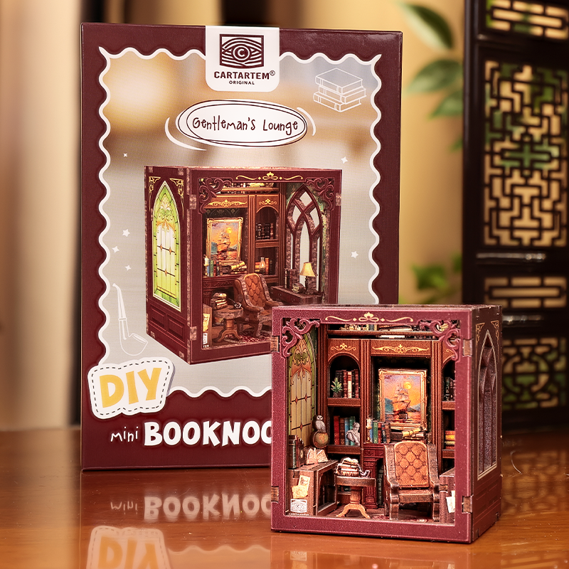 Book Nook | Gentleman’s Lounge DIY Mini - Imagen 4
