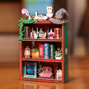 Book Nook | Magic Bookshelf DIY Mini