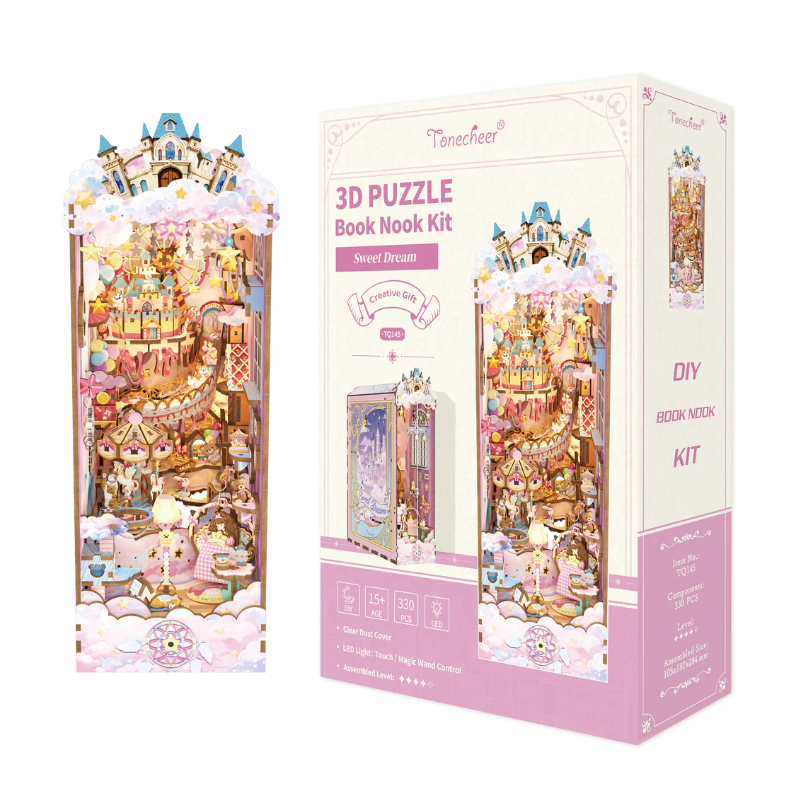 Book Nook Kawaii Pastel | Sweet Dream Tonecheer