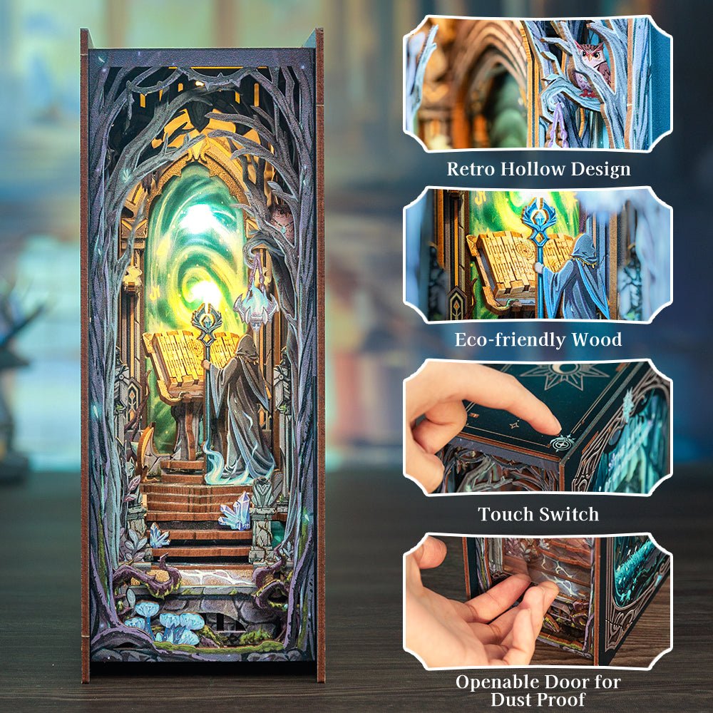 Book Nook Portal Mágico | The Gate of Wonderland