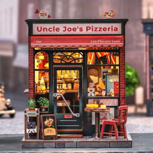 Dollhouse Book Nook | Uncle Joe's Pizzeria